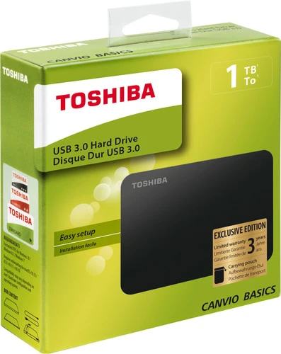 Toshiba Canvio Basics Exclusive 1TB 9 Toshiba Canvio Basics Exclusive 1TB - Afbeelding 7