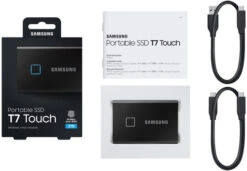 Samsung T7 Touch Portable SSD 2TB Zwart 17 Samsung T7 Touch Portable SSD 2TB Zwart -Samsung || APPLE || Google Winkel 1348562 1
