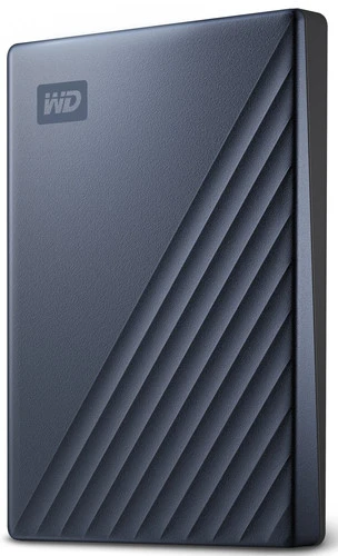 WD My Passport For Mac Type C 2TB Blauw 4 WD My Passport For Mac Type C 2TB Blauw - Afbeelding 2