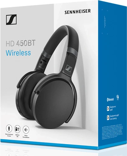 Sennheiser HD 450BT Zwart 14 Sennheiser HD 450BT Zwart - Afbeelding 12