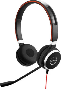 Jabra Evolve 40 UC Stereo Bedrade Office Headset