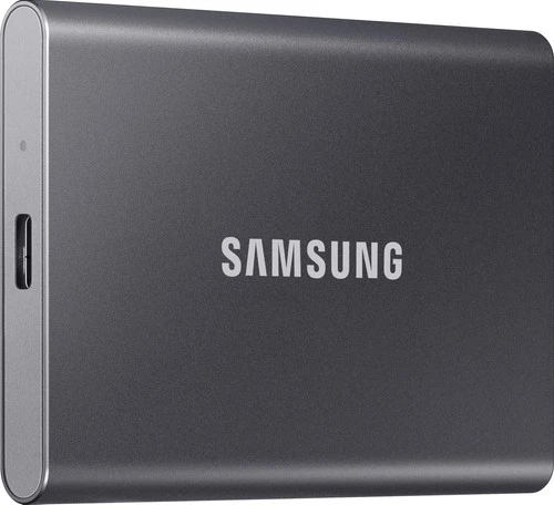 Samsung T7 Portable SSD 1TB Grijs 3 Samsung T7 Portable SSD 1TB Grijs