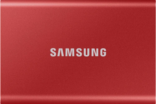 Samsung T7 Portable SSD 1TB Rood 4 Samsung T7 Portable SSD 1TB Rood - Afbeelding 2