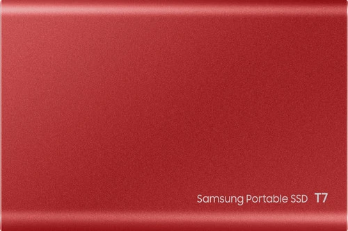 Samsung T7 Portable SSD 2TB Rood - Duo Pack 6 Samsung T7 Portable SSD 2TB Rood - Duo Pack - Afbeelding 4