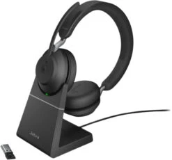 Jabra Evolve2 65 Link380a MS Stereo Stand Black -Samsung || APPLE || Google Winkel 1447372