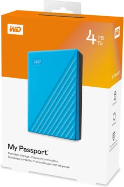 WD My Passport 4TB Blue -Samsung || APPLE || Google Winkel 1472681