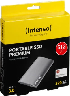 Intenso External SSD 512 GB Premium -Samsung || APPLE || Google Winkel 1518380