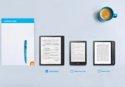 Kobo Elipsa Blauw + Back Cover + Stylus -Samsung || APPLE || Google Winkel 1616015