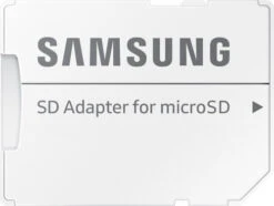 Samsung EVO Plus 256GB MicroSDXC + SD Adapter -Samsung || APPLE || Google Winkel 1625484