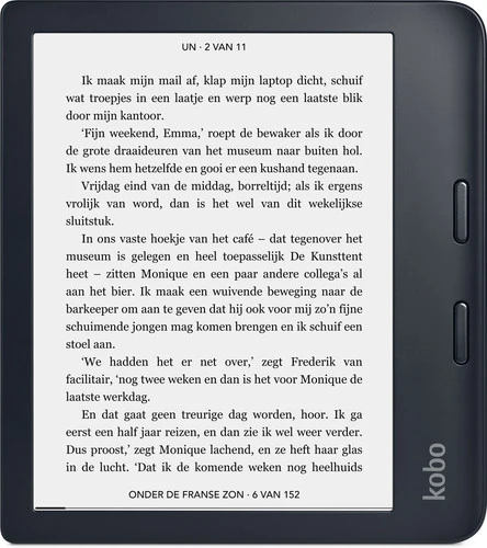 Kobo Libra 2 Zwart 4 Kobo Libra 2 Zwart - Afbeelding 2