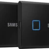 Samsung T7 Touch Portable SSD 1TB Zwart - Duo Pack -Samsung || APPLE || Google Winkel 1658624