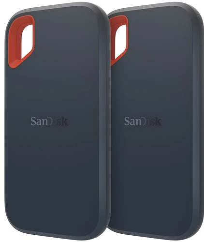 Sandisk Extreme Portable SSD 2TB V2 - Duo Pack 3 Sandisk Extreme Portable SSD 2TB V2 - Duo Pack