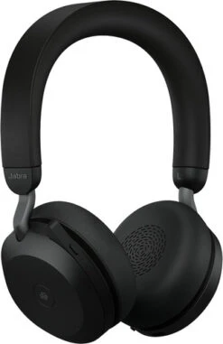 Jabra Evolve2 USB A MS TEAMS 75 Draadloze Office Headset Zwart -Samsung || APPLE || Google Winkel 1670598