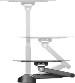 BlueBuilt Draaibare Muurbeugel 32" - 43" Zwart -Samsung || APPLE || Google Winkel 1706069