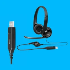 Logitech H390 Stereo USB-A Headset 21 Logitech H390 Stereo USB-A Headset -Samsung || APPLE || Google Winkel 1741730