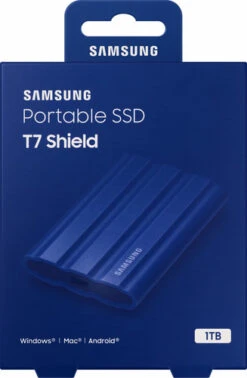 Samsung T7 Shield 1TB Blauw -Samsung || APPLE || Google Winkel 1743336 1