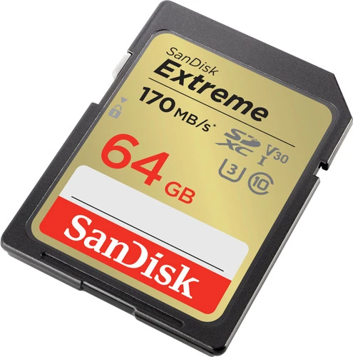 SanDisk SDXC Extreme 64GB 170mb/s 4 SanDisk SDXC Extreme 64GB 170mb/s - Afbeelding 2