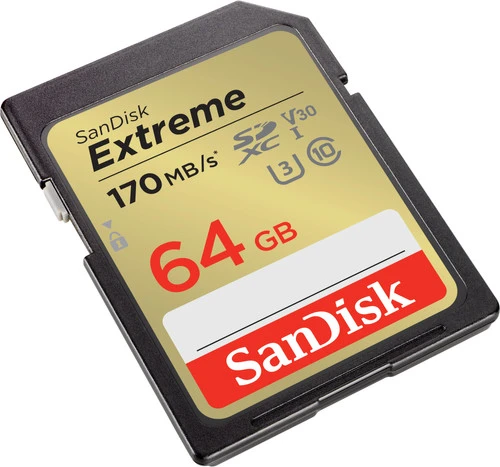 SanDisk SDXC Extreme 64GB 170mb/s 5 SanDisk SDXC Extreme 64GB 170mb/s - Afbeelding 3