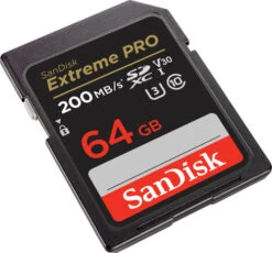 SanDisk SDXC Extreme Pro 64GB 200mb/s -Samsung || APPLE || Google Winkel 1765837