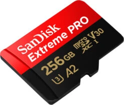 SanDisk MicroSDXC Extreme Pro 256GB 200mb/s -Samsung || APPLE || Google Winkel 1765877