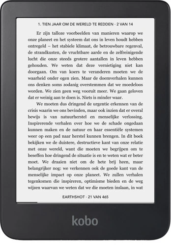 Kobo Clara 2E + BlueBuilt Quick Charge Oplader 18W 4 Kobo Clara 2E + BlueBuilt Quick Charge Oplader 18W - Afbeelding 2