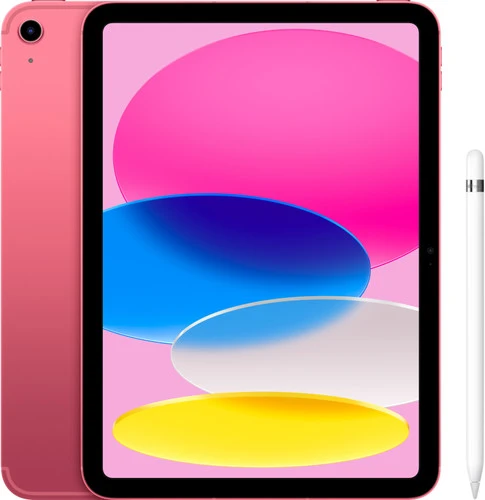 Apple IPad (2022) 10.9 Inch 256GB Wifi + 5G Roze + Apple Pencil 1 (2022) 3 Apple IPad (2022) 10.9 Inch 256GB Wifi + 5G Roze + Apple Pencil 1 (2022)