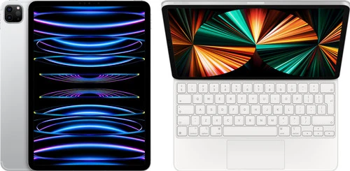 Apple IPad Pro (2022) 11 Inch 512GB Wifi + 5G Zilver + Magic Keyboard 3 Apple IPad Pro (2022) 11 Inch 512GB Wifi + 5G Zilver + Magic Keyboard