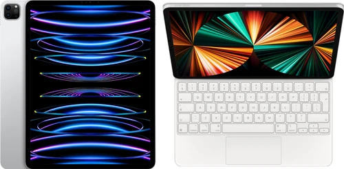 Apple IPad Pro (2022) 12.9 Inch 512GB Wifi Zilver + Magic Keyboard 3 Apple IPad Pro (2022) 12.9 Inch 512GB Wifi Zilver + Magic Keyboard