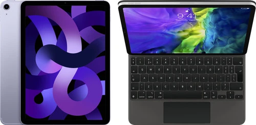 Apple IPad Air (2022) 10.9 Inch 256GB Wifi + 5G Paars + Magic Keyboard 3 Apple IPad Air (2022) 10.9 Inch 256GB Wifi + 5G Paars + Magic Keyboard