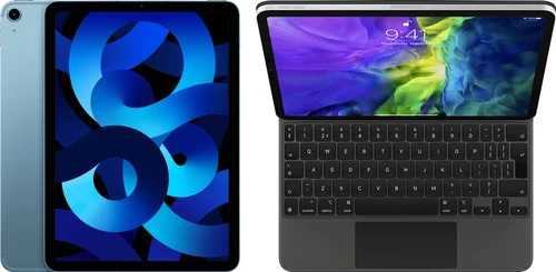 Apple IPad Air (2022) 10.9 Inch 256GB Wifi + 5G Blauw + Magic Keyboard 3 Apple IPad Air (2022) 10.9 Inch 256GB Wifi + 5G Blauw + Magic Keyboard