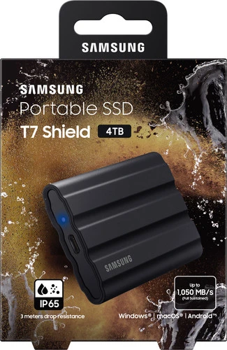 Samsung T7 Shield 4TB Zwart 12 Samsung T7 Shield 4TB Zwart - Afbeelding 10