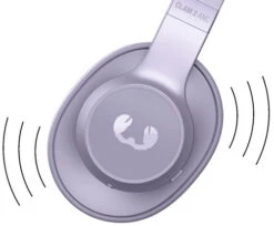 Fresh 'n Rebel Clam 2 ANC Lila + BlueBuilt Quick Charge Oplader Met Usb A Poort 18W Zwart -Samsung || APPLE || Google Winkel 1878686