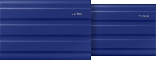 Samsung Portable SSD T7 Shield 2TB Blauw - Duo Pack 3 Samsung Portable SSD T7 Shield 2TB Blauw - Duo Pack