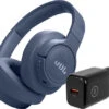 JBL Tune 770NC Blauw + BlueBuilt Quick Charge Oplader Met Usb A Poort 18W Zwart -Samsung || APPLE || Google Winkel 1940740