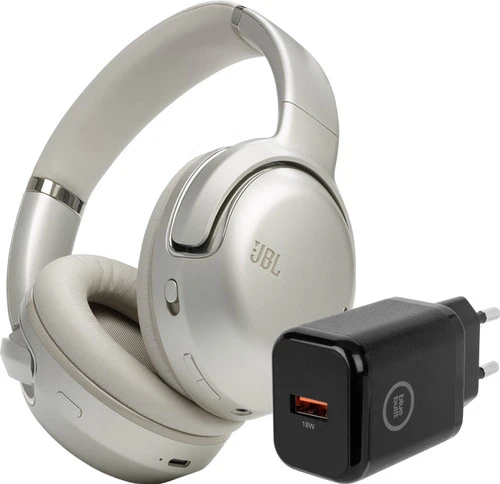 JBL Tour One M2 Champagne + BlueBuilt Quick Charge Oplader Met Usb A Poort 18W Zwart 3 JBL Tour One M2 Champagne + BlueBuilt Quick Charge Oplader Met Usb A Poort 18W Zwart