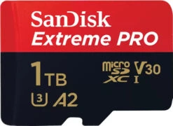 SanDisk MicroSDXC Extreme Pro 1TB 200mb/s