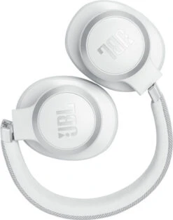 JBL Live 770NC Wit + BlueBuilt Quick Charge Oplader Met Usb A Poort 18W Zwart -Samsung || APPLE || Google Winkel 1955587