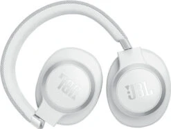 JBL Live 770NC Wit + BlueBuilt Quick Charge Oplader Met Usb A Poort 18W Zwart -Samsung || APPLE || Google Winkel 1955593