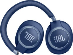 JBL Live 770NC Blauw + BlueBuilt Quick Charge Oplader Met Usb A Poort 18W Zwart -Samsung || APPLE || Google Winkel 1955610