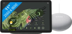 Google Pixel Tablet 128GB Wifi Grijs + Nest Mini Wit