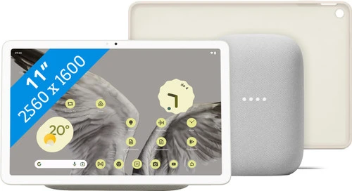 Google Pixel Tablet 128GB Wifi Creme + Pixel Tablet Back Cover Crème + Nest Audio Chalk 3 Google Pixel Tablet 128GB Wifi Creme + Pixel Tablet Back Cover Crème + Nest Audio Chalk