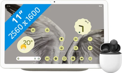 Google Pixel Tablet 256GB Wifi Creme + Pixel Buds Pro Zwart 3 Google Pixel Tablet 256GB Wifi Creme + Pixel Buds Pro Zwart