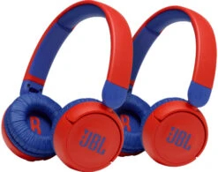 JBL JR310BT Rood Duopack