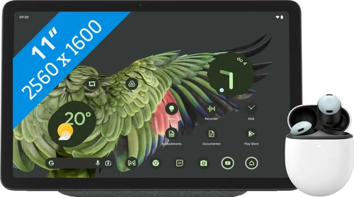 Google Pixel Tablet 256GB Wifi Grijs + Pixel Buds Pro Lichtblauw 3 Google Pixel Tablet 256GB Wifi Grijs + Pixel Buds Pro Lichtblauw