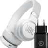 JBL Live 670NC Wit + BlueBuilt Quick Charge Oplader Met Usb A Poort 18W Zwart -Samsung || APPLE || Google Winkel 1965479