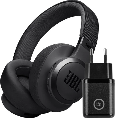 JBL Live 770NC Zwart + BlueBuilt Quick Charge Oplader Met Usb A Poort 18W Zwart 3 JBL Live 770NC Zwart + BlueBuilt Quick Charge Oplader Met Usb A Poort 18W Zwart