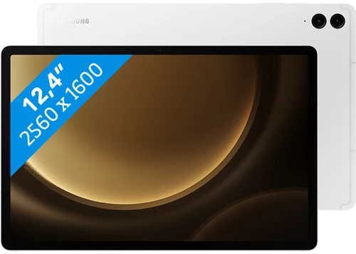 Samsung Galaxy Tab S9 FE Plus 128GB Wifi Zilver 3 Samsung Galaxy Tab S9 FE Plus 128GB Wifi Zilver