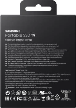 Samsung T9 Portable SSD 4TB Zwart 23 Samsung T9 Portable SSD 4TB Zwart -Samsung || APPLE || Google Winkel 1976633