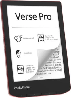 PocketBook Verse Pro Rood -Samsung || APPLE || Google Winkel 1979125