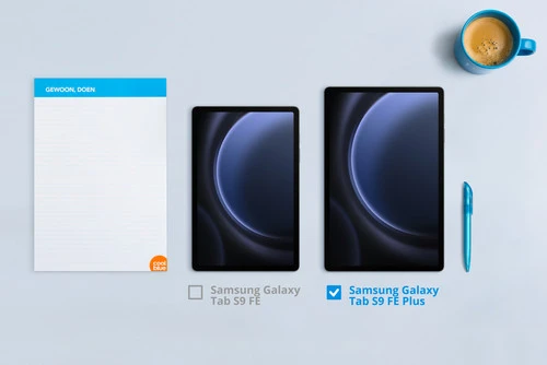 Samsung Galaxy Tab S9 FE Plus 128GB Wifi Zilver 6 Samsung Galaxy Tab S9 FE Plus 128GB Wifi Zilver - Afbeelding 4